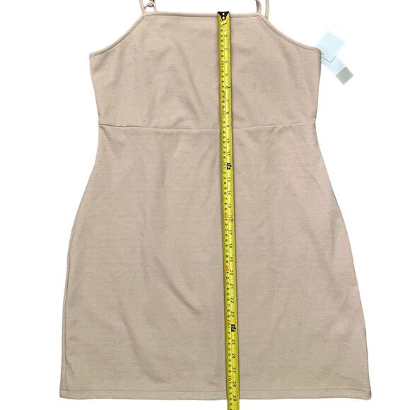 BP Moonlight Beige Spaghetti Strap Dress Size X-Large - Picture 5 of 5